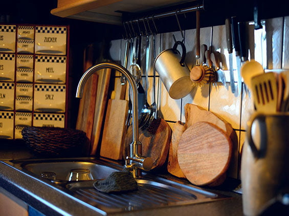 Instalación de un fregadero de cocina